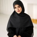 روسری نخ کراش لمه دار