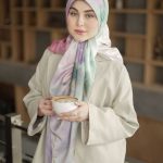 روسری ابریشم اعلا برند ملیحا طرح