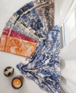مینی اسکارف ابریشم چاپی