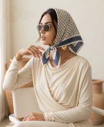 مینی اسکارف ابریشم چاپی گوچی - تصویر 3