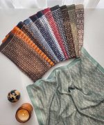 مینی اسکارف ابریشم چاپی