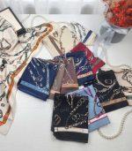 مینی اسکارف ابریشم چاپی