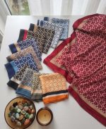 مینی اسکارف ابریشم چاپی