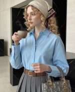 مینی اسکارف ابریشم چاپی - تصویر 3